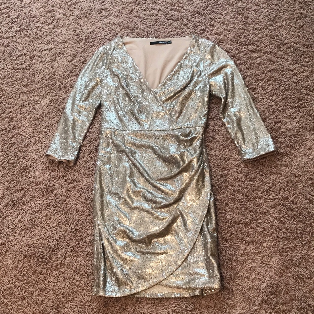 Lulus Sequin Dress